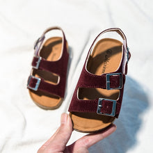 Load image into Gallery viewer, Summer New Style Cork Sole Anti-slip Casual kid's Shoes Size Children's Slippers girls&boy Sandals