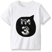 Load image into Gallery viewer, Boys Birthday T Shirt Girls Kid's Clothing Toddler 100% cotton Tops tee baby Brothers Casual T-shirt 1 2 3 4 Years