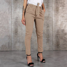 Load image into Gallery viewer, Casual Slim Chiffon Thin Pants For Women High Waist Black Khaki Green Pants