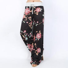 Load image into Gallery viewer, Plus Size Palazzo Joggers Women's Pants Female Sports Pants For Women Trousers Wide Leg Pant High Waist Sweatpants Baggy