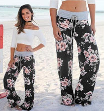 Load image into Gallery viewer, Plus Size Palazzo Joggers Women's Pants Female Sports Pants For Women Trousers Wide Leg Pant High Waist Sweatpants Baggy