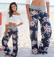 Load image into Gallery viewer, Plus Size Palazzo Joggers Women's Pants Female Sports Pants For Women Trousers Wide Leg Pant High Waist Sweatpants Baggy