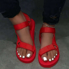Load image into Gallery viewer, Sandals 2020 New Hook Loop Summer Shoes Woman Foam Beach Platform Sandals Women shoes Flat With Plus Size sandalias mujer