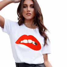 Load image into Gallery viewer, T Shirts Women Fashion Graphic Print Vogue Tshirts Casual Tops Harajuku Tees Female T shirts Clothing Camisas Mujer