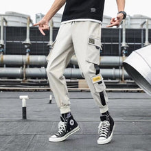 Load image into Gallery viewer, Men's Multi Pockets Cargo Harem Pants Hip Hop Casual Male Track Pants Joggers Trousers Fashion Harajuku Men Pants