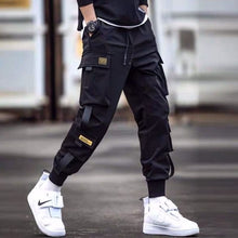 Load image into Gallery viewer, Men's Multi Pockets Cargo Harem Pants Hip Hop Casual Male Track Pants Joggers Trousers Fashion Harajuku Men Pants