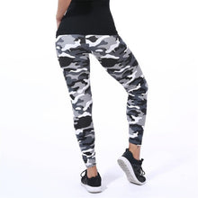 Load image into Gallery viewer, 2020 Camouflage Womens for leggins Graffiti Style Slim Stretch Trouser Army Green Leggings Deportes Pants K085