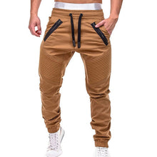Load image into Gallery viewer, Joggers Pants Solid Thin Cargo Sweatpants Male Multi-pocket Trousers New Mens Sportswear Hip Hop Harem Pencil Pants