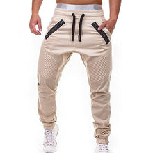 Load image into Gallery viewer, Joggers Pants Solid Thin Cargo Sweatpants Male Multi-pocket Trousers New Mens Sportswear Hip Hop Harem Pencil Pants