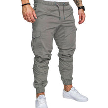 Load image into Gallery viewer, Joggers Pants Solid Thin Cargo Sweatpants Male Multi-pocket Trousers New Mens Sportswear Hip Hop Harem Pencil Pants