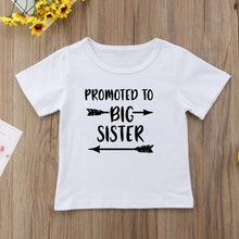 Load image into Gallery viewer, Big Sister Kid's T Shirt Boys Girls Summer Short Sleeve Funny Graphic Printed Top Tee Shirt Children Tshirt KT-2055