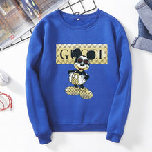 Load image into Gallery viewer, Mickey mouse Women Sweatshirts Hoodies Character Printed Casual Pullover Cute Jumpers Top Long Sleeve O-Neck Fleece Tops