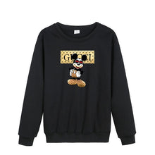 Load image into Gallery viewer, Mickey mouse Women Sweatshirts Hoodies Character Printed Casual Pullover Cute Jumpers Top Long Sleeve O-Neck Fleece Tops