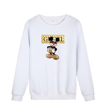 Load image into Gallery viewer, Mickey mouse Women Sweatshirts Hoodies Character Printed Casual Pullover Cute Jumpers Top Long Sleeve O-Neck Fleece Tops