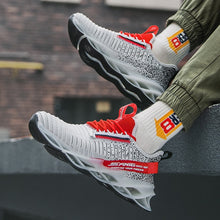 Load image into Gallery viewer, Men Fashion Sneakers Trend Breathable Fitness Shoes Men Casual Shoes Damping Jogging Shoes Men Vulcanize Shoes Popular Men Shoes