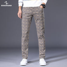 Load image into Gallery viewer, pants men 2020 autumn new brand clothing high-quality cotton stretch youth fashion slim trousers large size 28-42