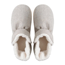 Load image into Gallery viewer, slippers winter new warm and comfortable plush slippers ladies shoes home slippers striped cotton slippers non-slip