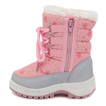 Load image into Gallery viewer, Kid's Winter Girls Snow Boots Little Princess Outdoor Durable Felt Boots with Zipper Toddler Kids Anti-slip Shoes
