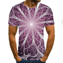 Load image into Gallery viewer, Three-dimensional vortex T-shirts Men's Summer 3D Print  Casual 3D T Shirt Tops Tee XXS-6XL
