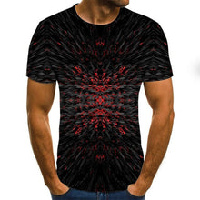 Load image into Gallery viewer, Three-dimensional vortex T-shirts Men's Summer 3D Print  Casual 3D T Shirt Tops Tee XXS-6XL
