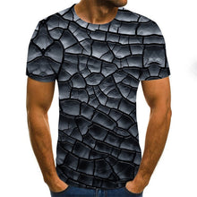 Load image into Gallery viewer, Three-dimensional vortex T-shirts Men's Summer 3D Print  Casual 3D T Shirt Tops Tee XXS-6XL
