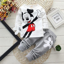 Load image into Gallery viewer, Baby Girls Boys Clothing Sets Spring Autumn Kids Outfits Hoodie+T-shirt+Pants 3pcs Tracksuit Children Clothes Sport Suit
