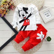 Load image into Gallery viewer, Baby Girls Boys Clothing Sets Spring Autumn Kids Outfits Hoodie+T-shirt+Pants 3pcs Tracksuit Children Clothes Sport Suit

