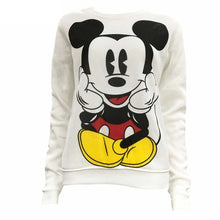 Load image into Gallery viewer, Mickey mouse Women Sweatshirts Hoodies Character Printed Casual Pullover Cute Jumpers Top Long Sleeve O-Neck Fleece Tops
