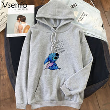Load image into Gallery viewer, Hoodies Sweatshirt Women Cute Anime Lilo and Stitch Hoodie Ladiy Girl Pullover Harajuku Kpop moletom feminino
