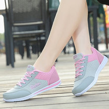Load image into Gallery viewer, Women Shoes Summer White Sneakers Basket Femme Super Light Vulcanized Shoes Female Mesh Sneakers Women Casual Shoe
