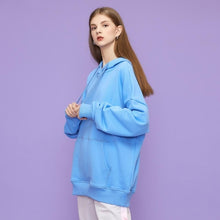 Load image into Gallery viewer, Hoodies For Women Female Solid Colour Female Casual Sweatshirt Plus 2020 New women's Basic Hoodies Loose Pullover
