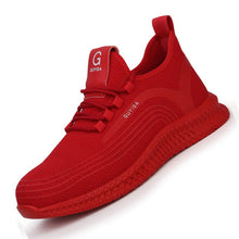 Load image into Gallery viewer, Mesh Steel Toe Work Shoes Breathable Working Shoes Man Safety Lightweight Puncture-Proof Safety Boots Dropshipping
