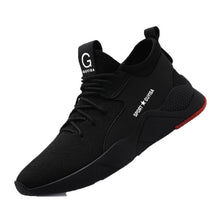 Load image into Gallery viewer, Mesh Steel Toe Work Shoes Breathable Working Shoes Man Safety Lightweight Puncture-Proof Safety Boots Dropshipping
