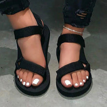 Load image into Gallery viewer, Sandals 2020 New Hook Loop Summer Shoes Woman Foam Beach Platform Sandals Women shoes Flat With Plus Size sandalias mujer
