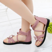 Load image into Gallery viewer, Girl's Sandals Children Summer Shoes Princess's Sandals Kid's Soft Shoes Girls Casual Party Shoes Toddler Girl Sandals

