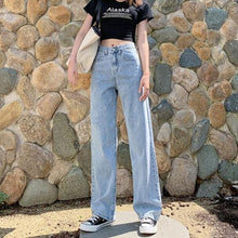 Load image into Gallery viewer, Jeans High Waist Clothes Wide Leg Denim Clothing Streetwear Vintage Quality 2020 Summer Fashion Harajuku loose Pants
