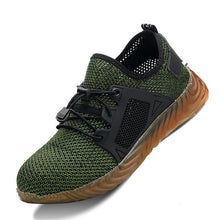 Load image into Gallery viewer, Mesh Steel Toe Work Shoes Breathable Working Shoes Man Safety Lightweight Puncture-Proof Safety Boots Dropshipping
