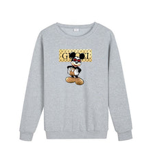 Load image into Gallery viewer, Mickey mouse Women Sweatshirts Hoodies Character Printed Casual Pullover Cute Jumpers Top Long Sleeve O-Neck Fleece Tops

