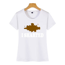 Load image into Gallery viewer, Tops T Shirt Women i sharted Vogue Vintage Print Female Tshirt
