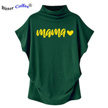 Load image into Gallery viewer, NEW Hararuku Mama T-shirt Femme Vogue Women Short Batwing Sleeve Ulzzang Printed Mom Life
