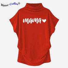 Load image into Gallery viewer, NEW Hararuku Mama T-shirt Femme Vogue Women Short Batwing Sleeve Ulzzang Printed Mom Life
