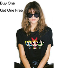 Load image into Gallery viewer, t shirt kawaii cartoon t-shirt woman t shirts vintage tshirt clothes women kpop vintage anime tee printed vogue top

