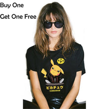 Load image into Gallery viewer, t shirt kawaii cartoon t-shirt woman t shirts vintage tshirt clothes women kpop vintage anime tee printed vogue top
