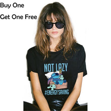 Load image into Gallery viewer, t shirt kawaii cartoon t-shirt woman t shirts vintage tshirt clothes women kpop vintage anime tee printed vogue top
