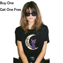 Load image into Gallery viewer, t shirt kawaii cartoon t-shirt woman t shirts vintage tshirt clothes women kpop vintage anime tee printed vogue top
