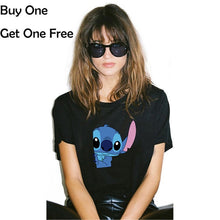 Load image into Gallery viewer, t shirt kawaii cartoon t-shirt woman t shirts vintage tshirt clothes women kpop vintage anime tee printed vogue top
