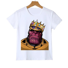 Load image into Gallery viewer, Kid's T shirt Superhero Costume Cartoon print boy girl child summer fashion clothing T-shirt Children's Top Tees Y8-8
