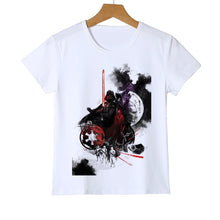 Load image into Gallery viewer, Summer Kid's t shirt Casual Star Wars Boys/Girls/Baby T-Shirt Darth Face Print T Shirt Tees Hip Hop Top Clothing Z34-2
